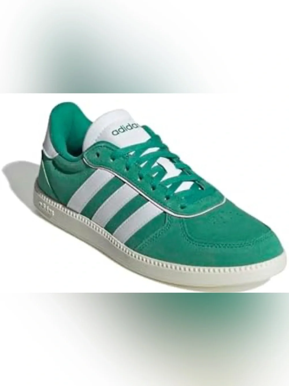 adidas Breaknet Sleek Green Suede Sneakers 6.5W